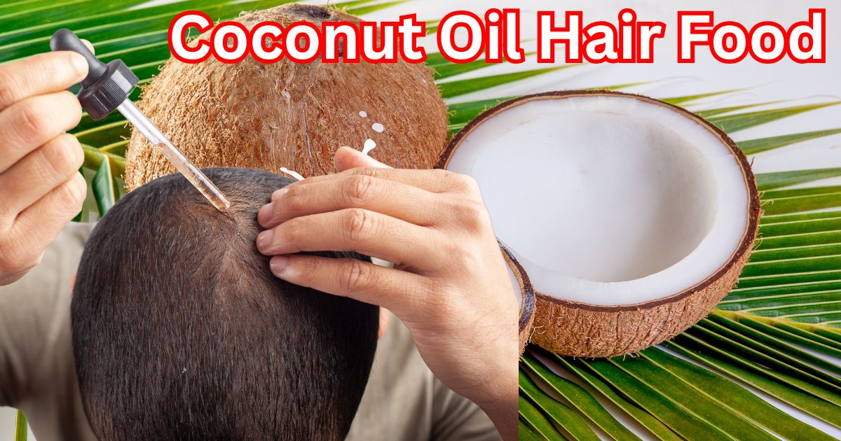 coconut oil hair food